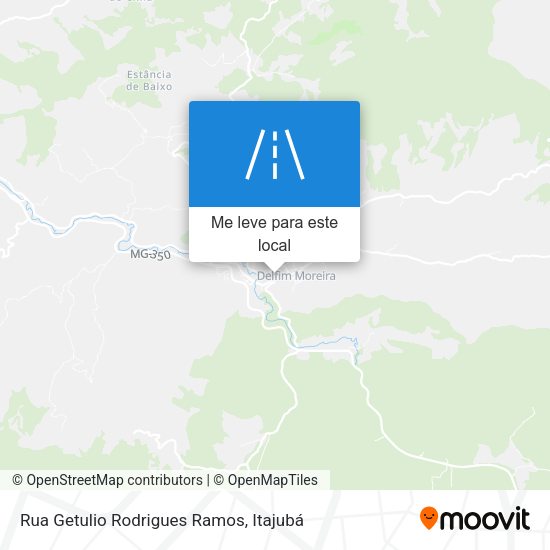 Rua Getulio Rodrigues Ramos mapa