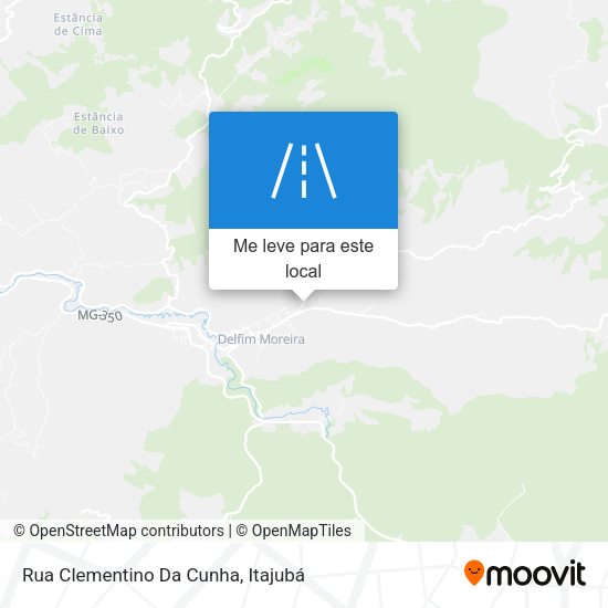 Rua Clementino Da Cunha mapa