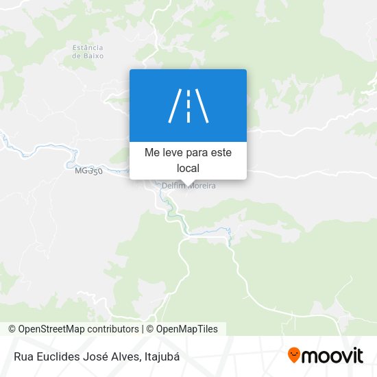 Rua Euclides José Alves mapa