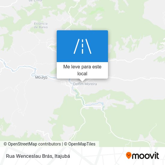 Rua Wenceslau Brás mapa