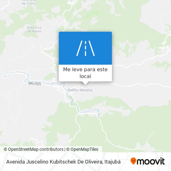 Avenida Juscelino Kubitschek De Oliveira mapa