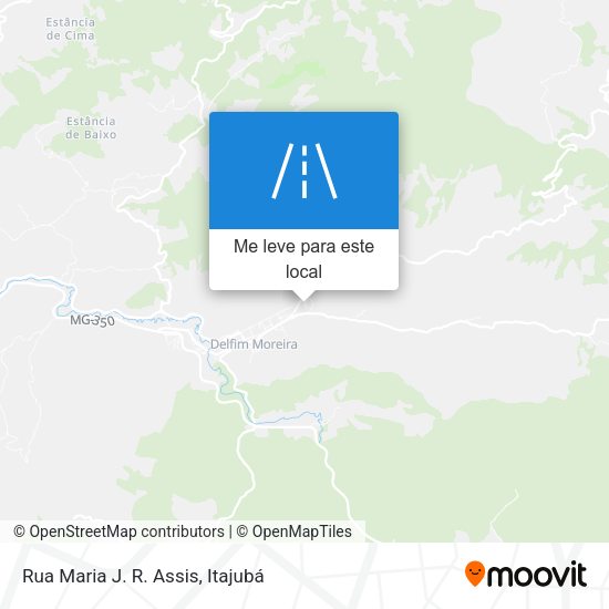 Rua Maria J. R. Assis mapa