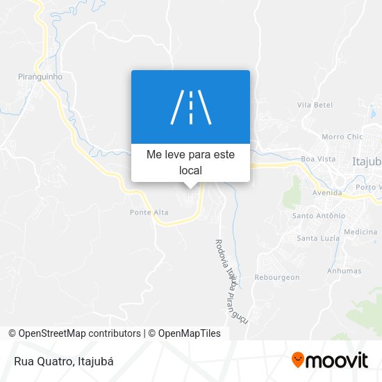 Rua Quatro mapa