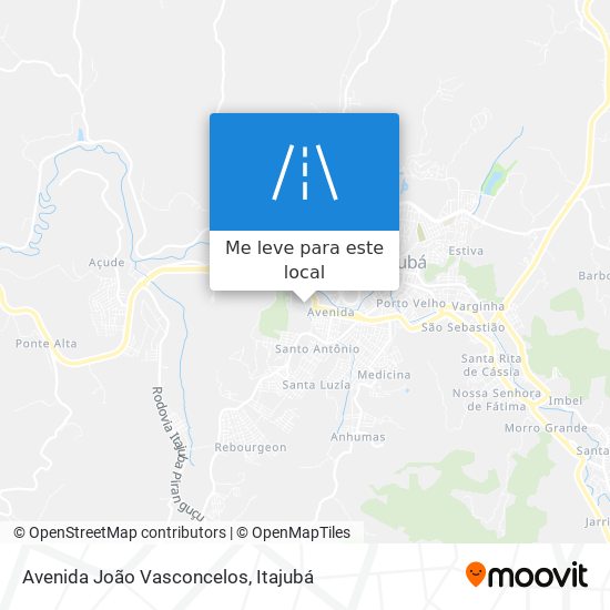 Avenida João Vasconcelos mapa