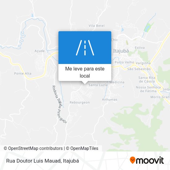 Rua Doutor Luis Mauad mapa
