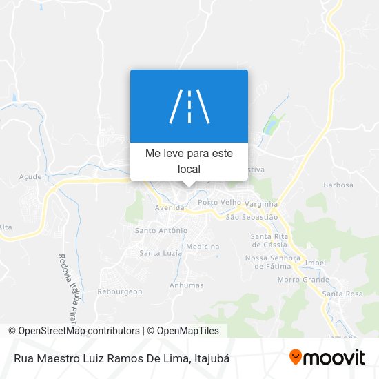 Rua Maestro Luiz Ramos De Lima mapa