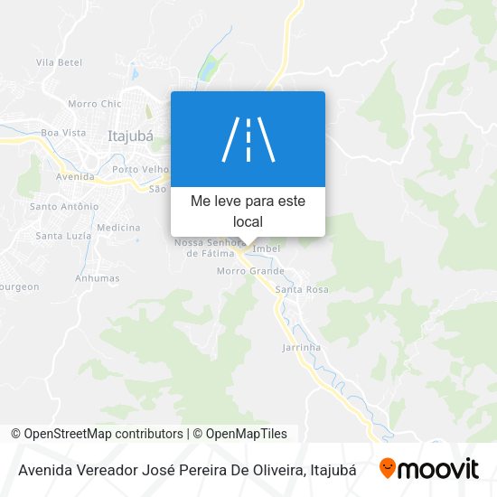 Avenida Vereador José Pereira De Oliveira mapa