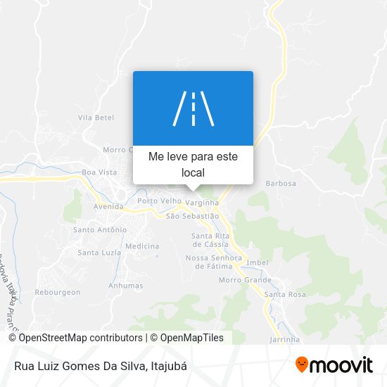 Rua Luiz Gomes Da Silva mapa