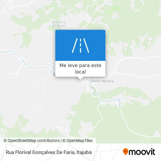 Rua Florival Gonçalves De Faria mapa