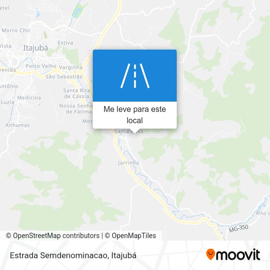 Estrada Semdenominacao mapa
