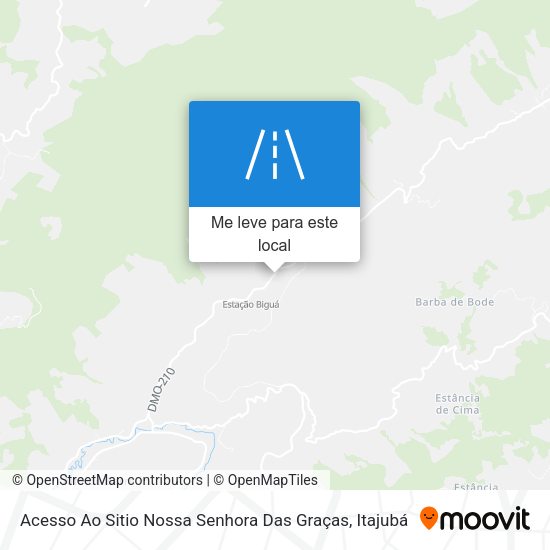 Acesso Ao Sitio Nossa Senhora Das Graças mapa