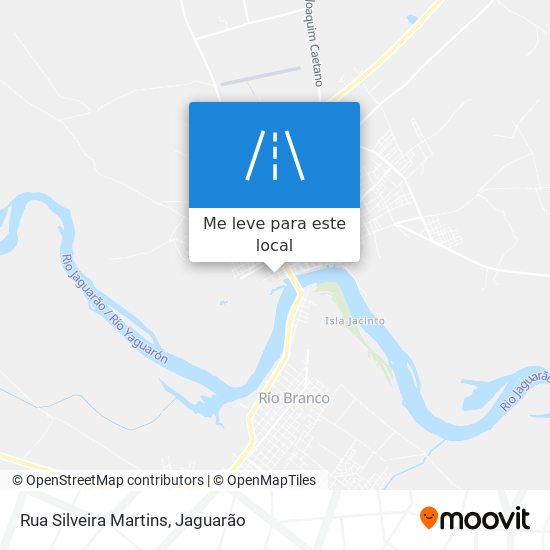 Rua Silveira Martins mapa