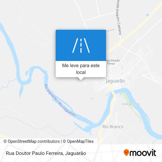 Rua Doutor Paulo Ferreira mapa