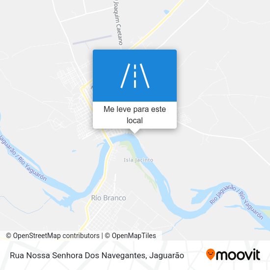 Rua Nossa Senhora Dos Navegantes mapa