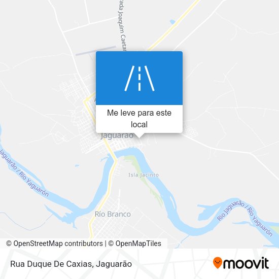 Rua Duque De Caxias mapa