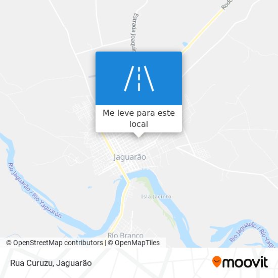 Rua Curuzu mapa