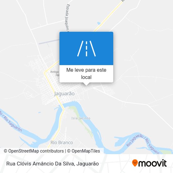 Rua Clóvis Amâncio Da Silva mapa