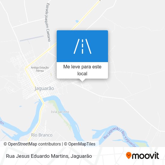 Rua Jesus Eduardo Martins mapa