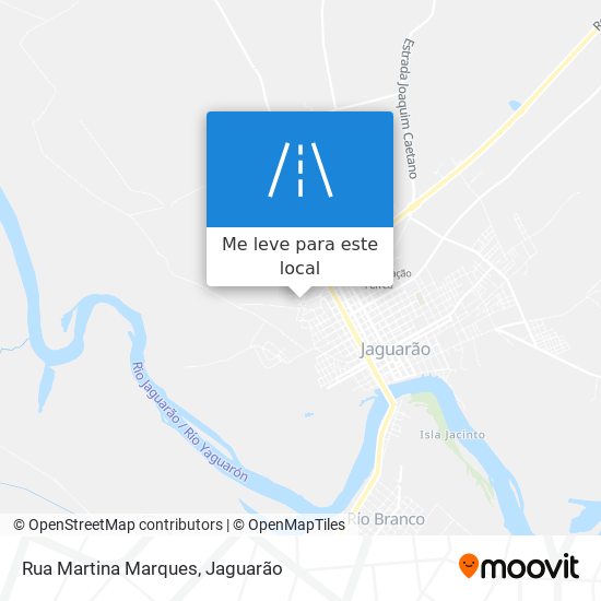 Rua Martina Marques mapa