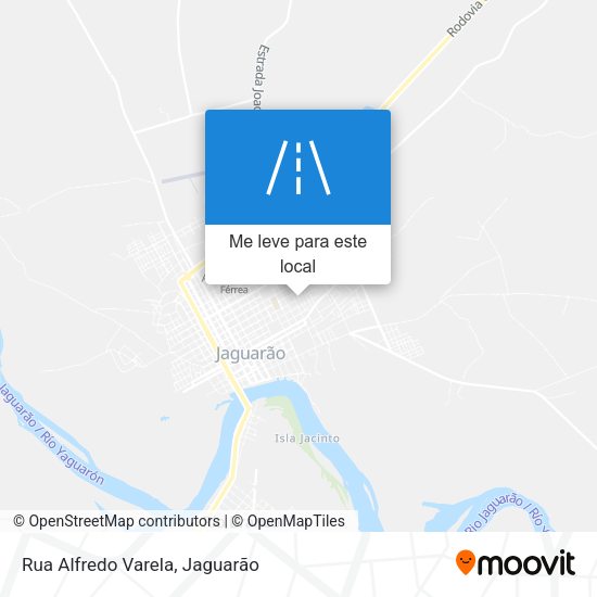 Rua Alfredo Varela mapa