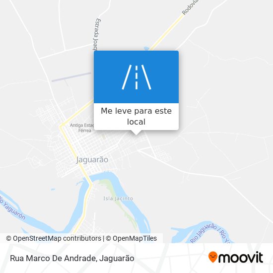Rua Marco De Andrade mapa