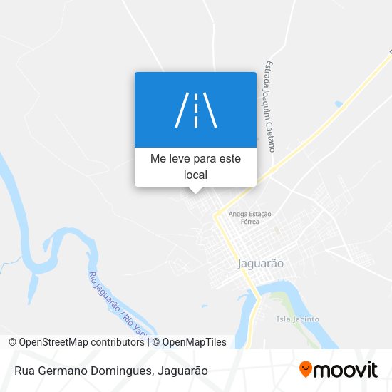 Rua Germano Domingues mapa