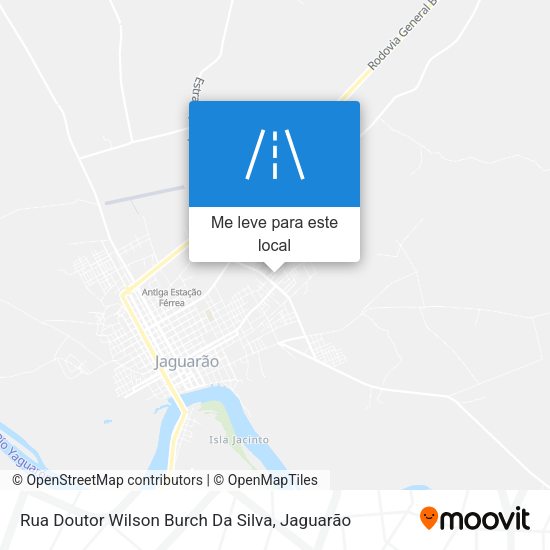 Rua Doutor Wilson Burch Da Silva mapa
