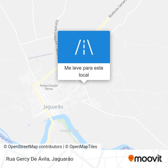 Rua Gercy De Ávila mapa