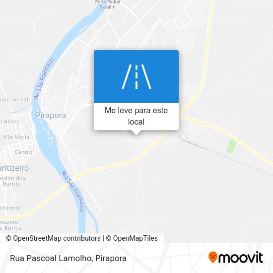Rua Pascoal Lamolho mapa