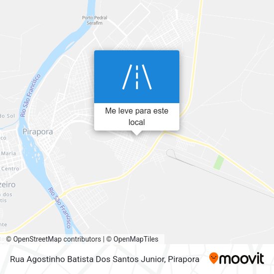 Rua Agostinho Batista Dos Santos Junior mapa