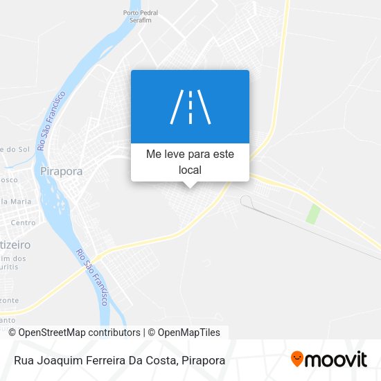 Rua Joaquim Ferreira Da Costa mapa