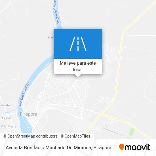 Avenida Bonifacio Machado De Miranda mapa