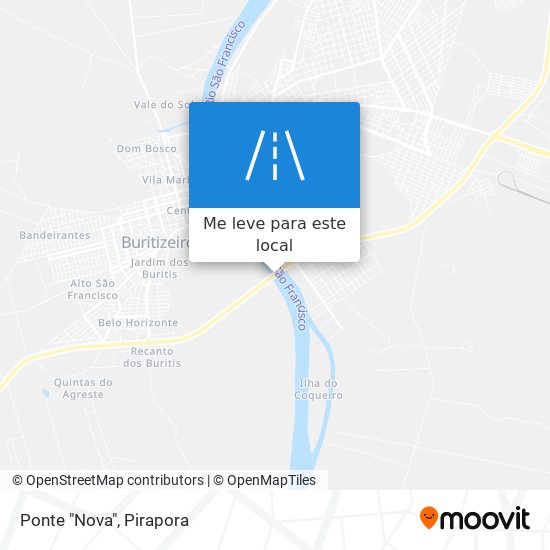 Ponte "Nova" mapa