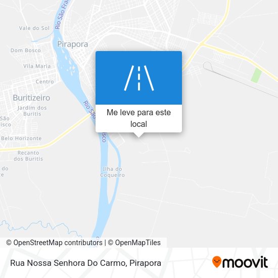 Rua Nossa Senhora Do Carmo mapa