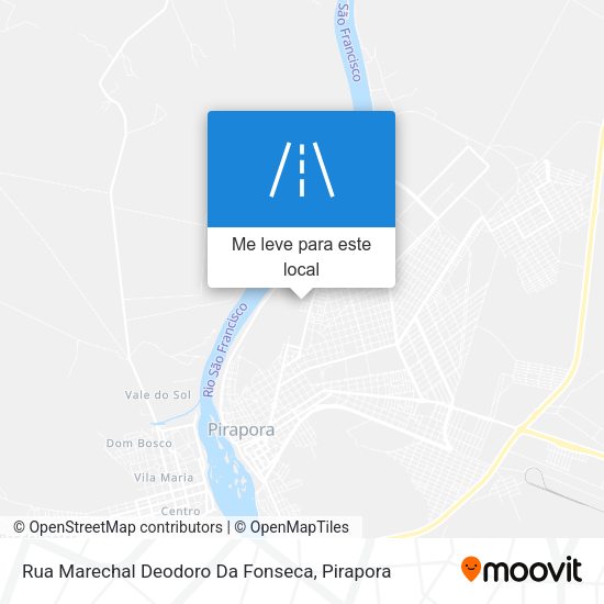 Rua Marechal Deodoro Da Fonseca mapa
