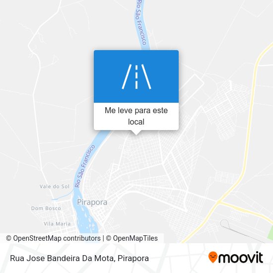 Rua Jose Bandeira Da Mota mapa