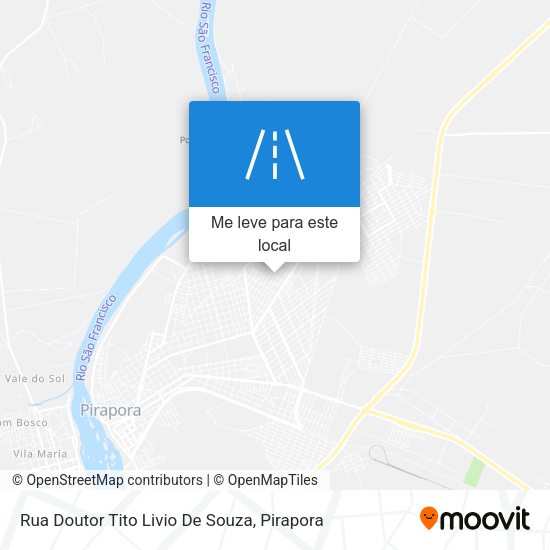 Rua Doutor Tito Livio De Souza mapa