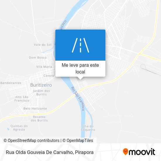 Rua Olda Gouveia De Carvalho mapa