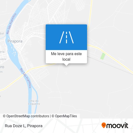 Rua Doze L mapa