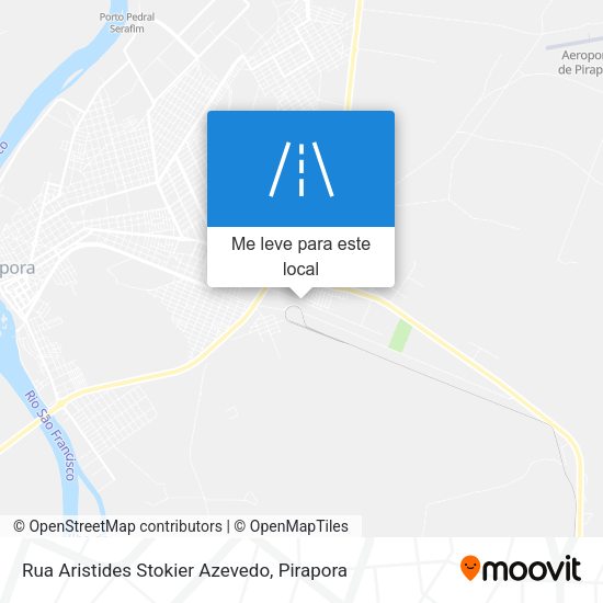 Rua Aristides Stokier Azevedo mapa