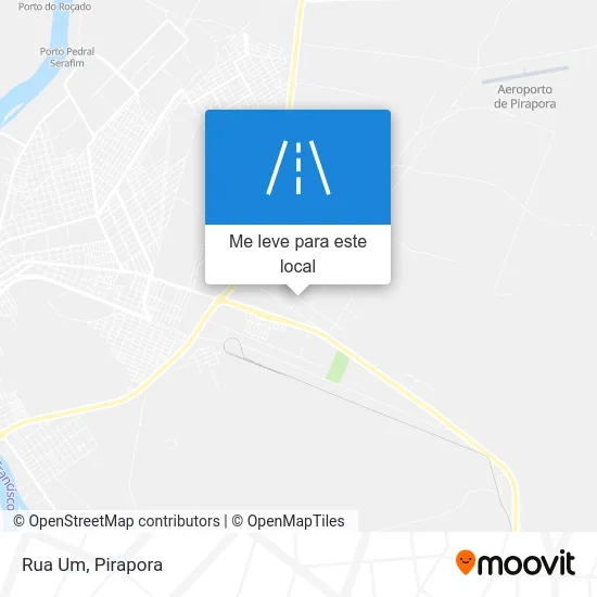 Rua Um mapa