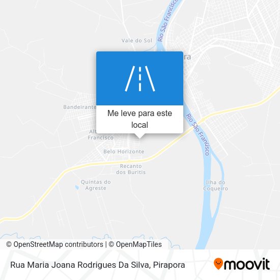 Rua Maria Joana Rodrigues Da Silva mapa