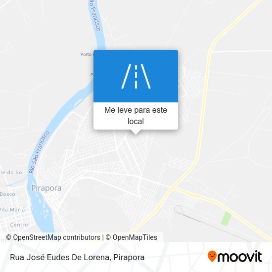 Rua José Eudes De Lorena mapa