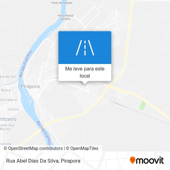 Rua Abel Dias Da Silva mapa