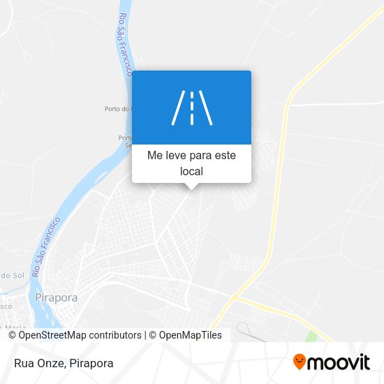 Rua Onze mapa