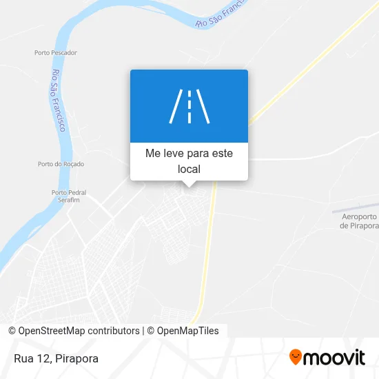 Rua 12 mapa