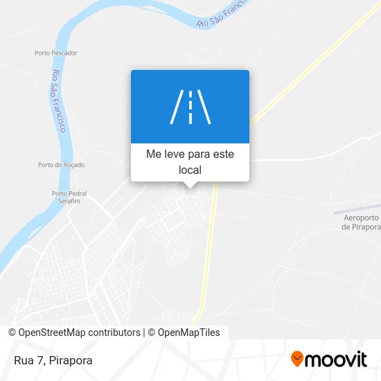Rua 7 mapa