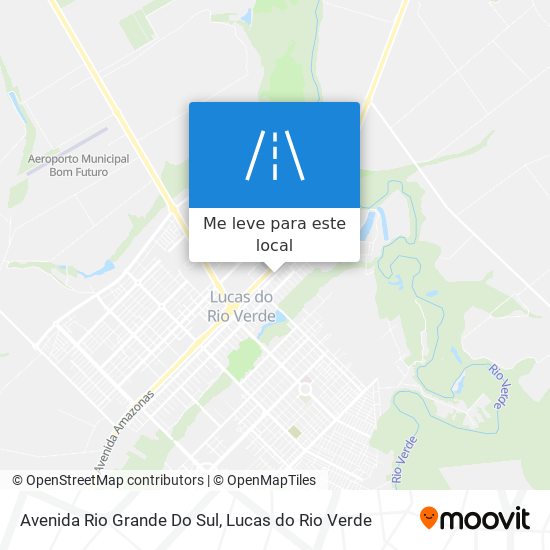 Avenida Rio Grande Do Sul mapa