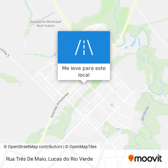 Rua Três De Maio mapa