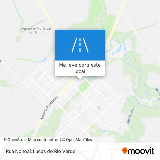 Rua Nonoai mapa